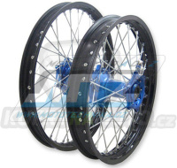 Kolo kompletní přední 1,60x21&quot; (modrý náboj / černý ráfek) - Yamaha YZ125+YZ250 + YZF250+YZF450+YZF426+YZF400