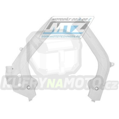 Kryty rámu - KTM SX+SXF+XC+XCF / 16-18 + SX250 / 17-18 + EXC+EXCF+XCW+XCFW / 17-19 + Husqvarna FC+TC+FX+TX / 16-18 + TC250 / 17-20 + TE+FE / 17-19 - barva bílá