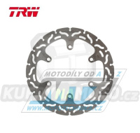 Kotouč brzdový TRW MST206 (296/144/6D) - zubatý design - Cagiva Canyon+Elefant+GranCanyon+Navigator + Honda CB500+CBF500+CBF600+NTV650Deauville + XRV650 AfricaTwin+NTV700Deauville+CB750Seventy Fifty+VFR750F + VT750C Shadow+CBR1000F+ST1100Pan European