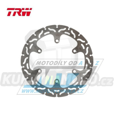 Kotouč brzdový TRW MST206 (296/144/6D) - zubatý design - Cagiva Canyon+Elefant+GranCanyon+Navigator + Honda CB500+CBF500+CBF600+NTV650Deauville + XRV650 AfricaTwin+NTV700Deauville+CB750Seventy Fifty+VFR750F + VT750C Shadow+CBR1000F+ST1100Pan European