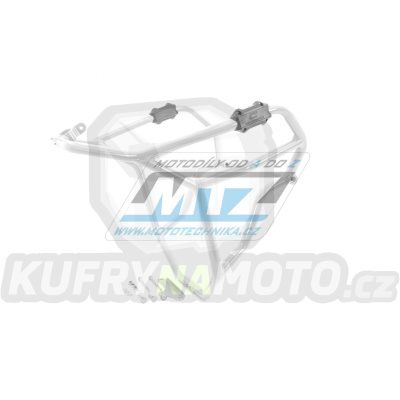 Padací rám Dual Sport Crash Bar - Suzuki DL650 V-Strom / 17-24 - barva stříbrná Ice Polished