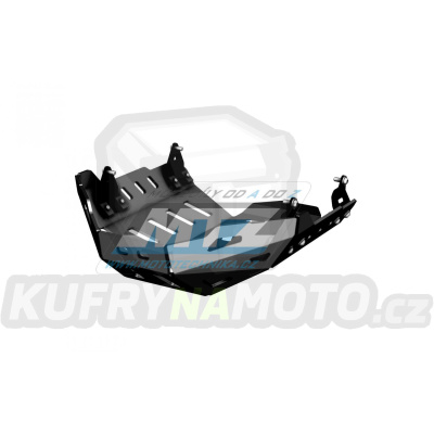 Kryt pod motor hliníkový Dual Sport -  Triumph Tiger 1200XCa / 18-19 - barva černá