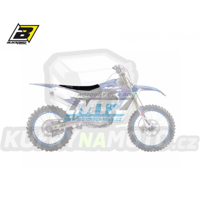 Sedlo kompletní Yamaha YZF250 / 19-23 + YZF450 / 18-22 - barva černá - standardní výška