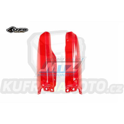 Kryty předních vidlic Honda CRF150R / 07-25 + CR80 / 96-07 + CR85 / 03-25 - barva červená