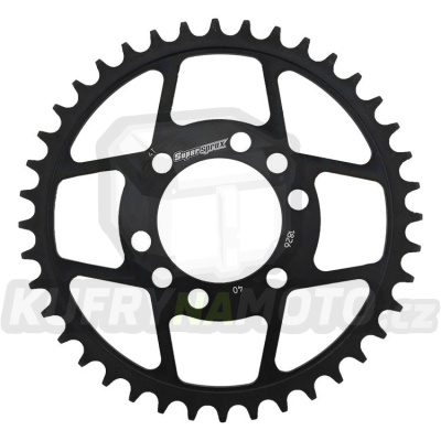 Řetězová rozeta SUPERSPROX RFE-1826:40-BLK černý 40 zubů, 520