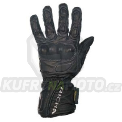 Dámské moto rukavice RICHA RACING WATERPROOF černé