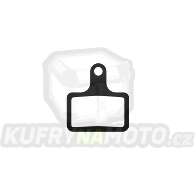 brzdové destičky pro systémy SHIMANO/TEKTRO, FULL STOP (semi-metalická směs) sada 2 ks
