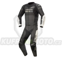 dvoudílná kombinéza GP FORCE CHASER, TECH-AIR 5 kompatibilní, ALPINESTARS (černá/bílá) 2024