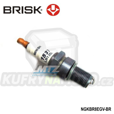 Svíčka motocyklová zapalovací Brisk LR12SL Racing