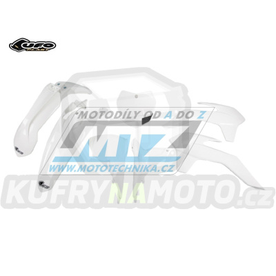 Sada plastů KTM 125SX+150SX + 250SXF+350SXF+450SXF / 13-15 + 250SX / 13-16 - barva bílá