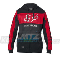 Mikina FOX ZIP Honda Black/Red - velikost L