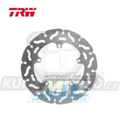 Kotouč brzdový TRW MST260RAC (200/98/5D) - zubatý design - Derbi Atlantis50+Bolevard + Gilera Ice50 + VX125Runner + VXR180Runner + Kymco People50 + Malaguti Centro50 + Piaggio Fly+Free+Quartz+Sfera+Zip+Skipper + GTX+Hexagon+Sfera+SKR+LXT + GT + Vespa