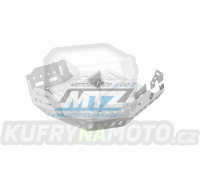 Kryt pod motor hliníkový Dual Sport - Honda NC750X DCT / 21-25 - barva stříbrná Ice Polished
