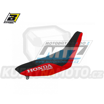 Potah sedla Honda XR250+XR400 / 96-04 - barva černo-červená