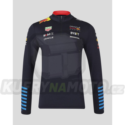 Mikina RED BULL OTL ZIP night sky - krátký zip TU5287