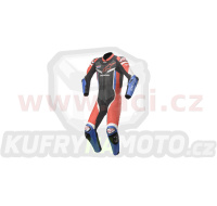 jednodílná kombinéza GP PRO 3 HONDA kolekce, TECH-AIR kompatibilní, ALPINESTARS (černá/červená/modrá/bílá) 2024