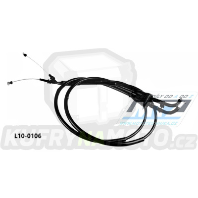 Lanko plynu KTM 640 LC4 Adventure / 00-07 + 640 LC4 Supermoto / 00-06 + 640 Duke / 00-07 + 625SXC