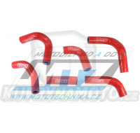 Hadice chladiče Husqvarna TC450+TC510+TE450+TE510 / 02-10 + SMR400+SMR450+SMR510 + TE250+TE310 / 08-09 + TC250 - červené (sada 6ks)