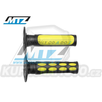 Rukojeti/Gripy Offroad MX1 (115mm) - černo-žluté
