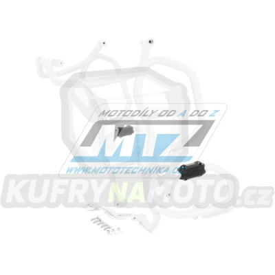 Padací rám Dual Sport Crash Bar - BMW R1200GS Adventure / 14-18 - barva bílá