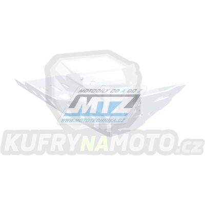 Kryt pod motor hliníkový Dual Sport -  KTM 990 LC8 Supermoto T / 11-13 - barva bílá