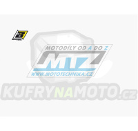 Polepy číslových tabulek (vystřižené) - Kawasaki KX65 / 00-23 - barva bílá