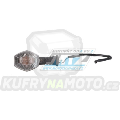 Blinkr (ukazatel směru) čirý levý přední / pravý zadní - Suzuki GSXR600+GSXR750+GSXR1000 + GSF650+GSX650F + SV650+SV1000 + GSF1200+GSF1250 + GSX1250F