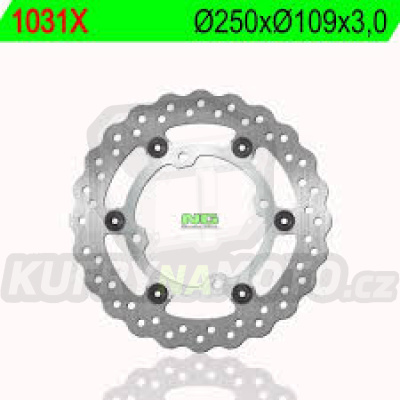 Brzdový kotouč moto NG 1031X