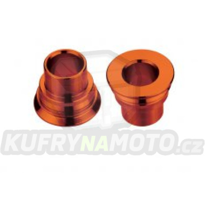 ACCEL rozpěrky distanční kola zadní KTM SX/EXC '08-'12 barva oranžová (průměr 20MM)