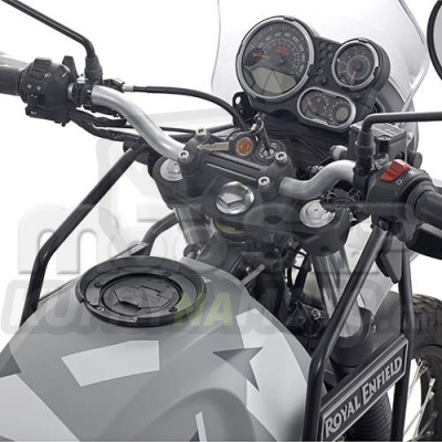 BF 39 objímka pro uchycení tankruksaku GIVI "TANKLOCK"na víčko nádrže Royal Enfield Himalayan 411 - akce