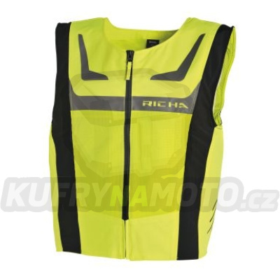 Reflexní vesta RICHA SAFETY MESH fluo žlutá