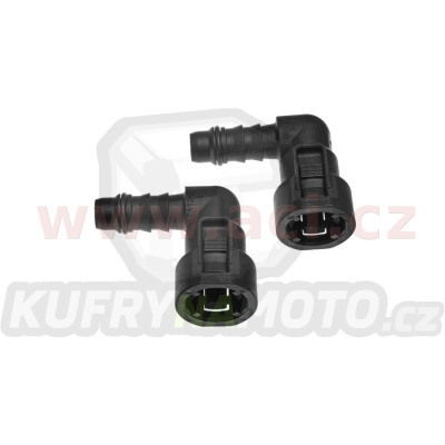 rychlospojka SAE 90° 3/8"-5/16" (9,49-7,89 mm) (2 ks) NORMA NQS - výroba Německo