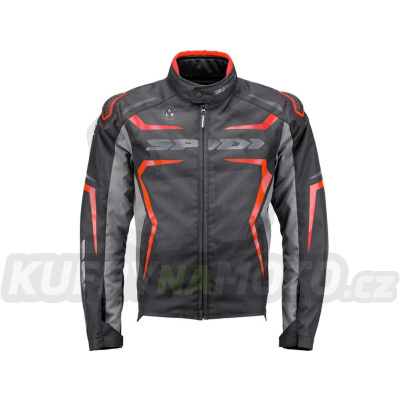 bunda RACE EVO H2OUT, SPIDI (černá/červená)