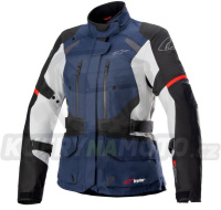 bunda STELLA ANDES DRYSTAR, TECH-AIR 5 kompatibilní, ALPINESTARS, dámská (tmavě modrá/černá/světle šedá/červená) 2024
