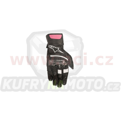 rukavice STELLA SP-2 2, ALPINESTARS (černá/fialová)