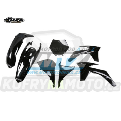 Sada plastů KTM 125SX+150SX+250SX + 250SXF+350SXF+450SXF / 11 - barva černá