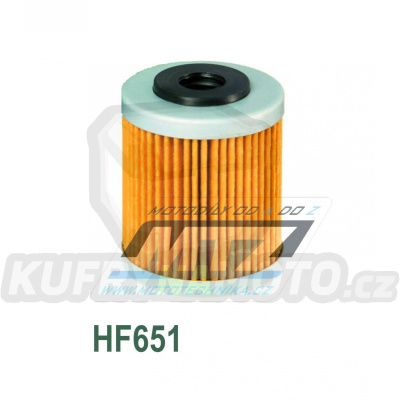 Filtr olejový HF651 - Husqvarna 701 Enduro + 701 Supermoto + 701 Vitpilen + KTM 690 Duke + 690 Duke R + 690 Enduro R + 690 Rally Factory Replica + KTM 690SMC R