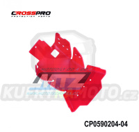 Kryt pod motor plastový DTC Engine Guard - Beta RR250+RR300 / 20-24 - barva červená