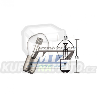 Žárovka S2 12V 35/35W BA20d