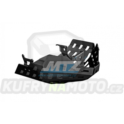 Kryt pod motor hliníkový Dual Sport - Honda CB500X / 19-23 - barva černá