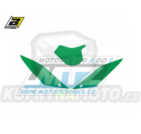 Polepy číslových tabulek (vystřižené) - GasGas ECF / 10-13 + EC125+EC250+EC300 / 10-11 - barva zelená