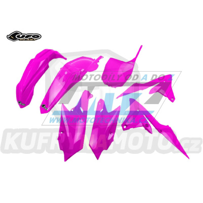 Sada plastů Yamaha YZF250 / 14-18 + YZF450 / 14-17- barva FLUO růžová (neon růžová)