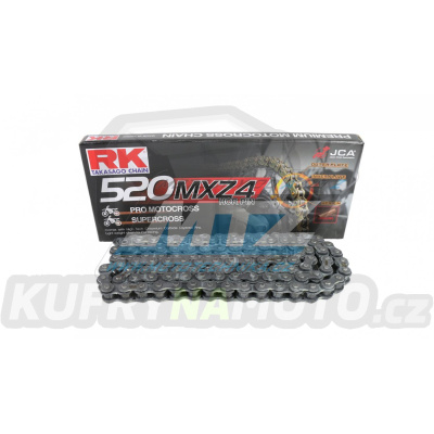 Řetěz RK 520 MXZ4 (102čl) - netěsněný/bezkroužkový