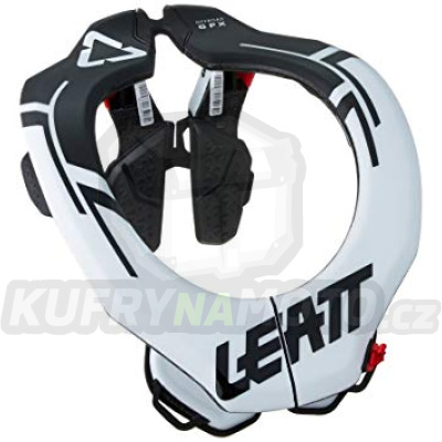 LEATT  chránič šíje / krku DBX 3.5 krční black/FUEL barva černá/bílá velikost S/M