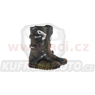 boty TECH TRIAL, ALPINESTARS (olejovaná kůže) 2024