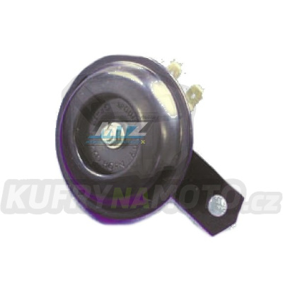 Houkačka/Klakson 6V - průměr 70mm - černá