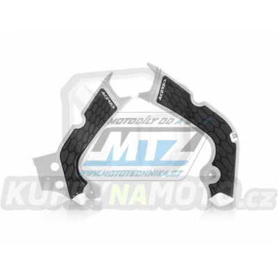 Kryty rámu Honda CRF250R / 18-19 + CRF450R / 17-18 + CRF250RX+CRF300RX - barva bílo-černá