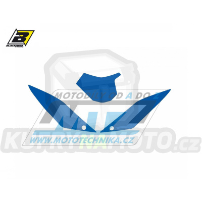 Polepy číslových tabulek (vystřižené) - GasGas ECF / 10-13 + EC125+EC250+EC300 / 10-11 - barva modrá