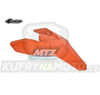 Blatník zadní s bočnicema KTM 125SX+144SX+150SX+250SX / 07-10 + 250SXF+350SXF+450SXF / 07-10 - barva oranžová