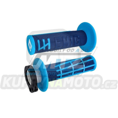 Rukojeti ODI V2 LOCK ON EMIG 2 (2takt+4takt včetně 5 nástavců) - modré